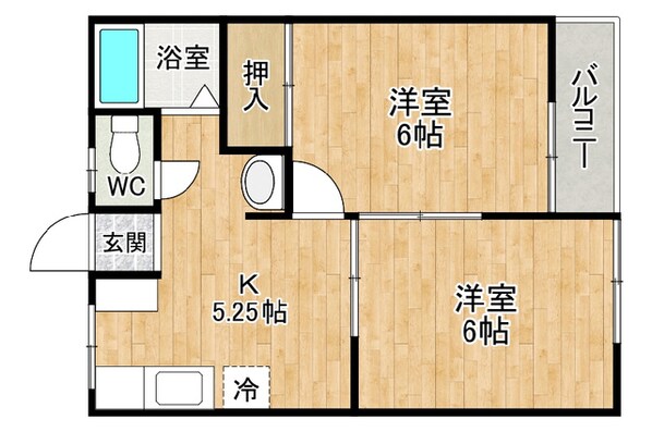 ＬＡＸ千現の物件間取画像